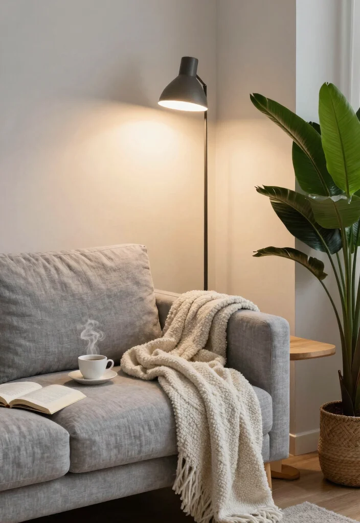 15 Linen Sofa Living Room Ideas for a Relaxed Natural Style - 4. Cozy Corner Nook 1