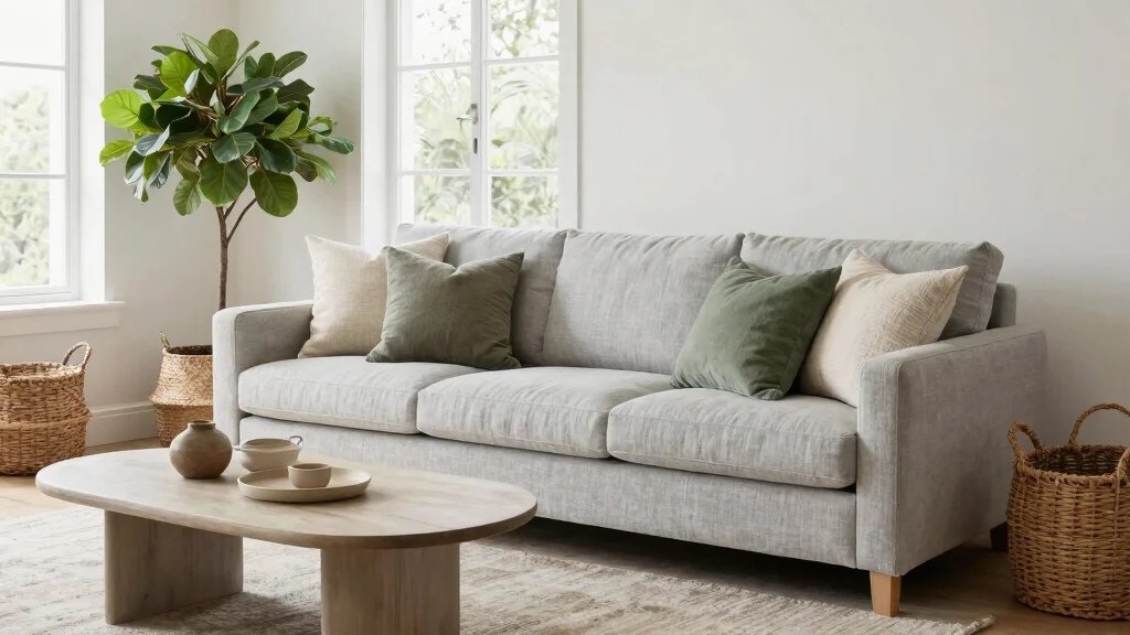 15 Linen Sofa Living Room Ideas for a Relaxed Natural Style