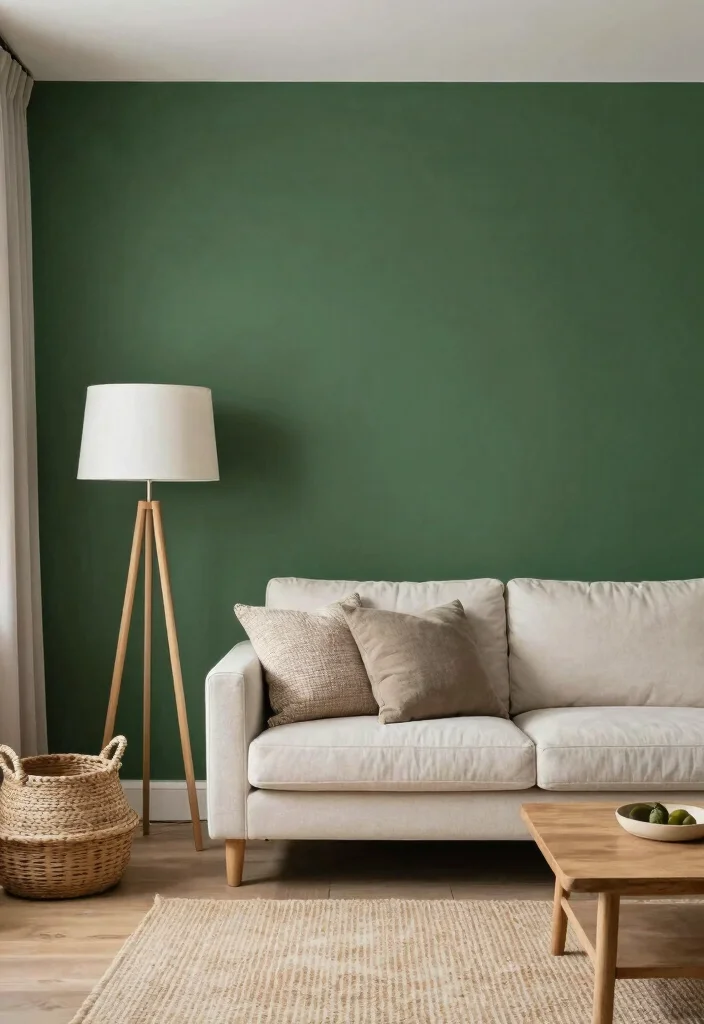 15 Living Room Focal Wall Ideas That Steal Attention - 3. Eco-Friendly Paint Choices 1