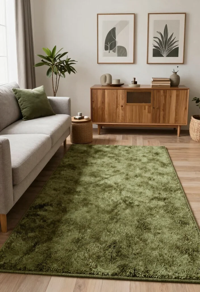 15 Olive Green Rug Living Room Ideas Earthy and Trendy - Conclusion 1