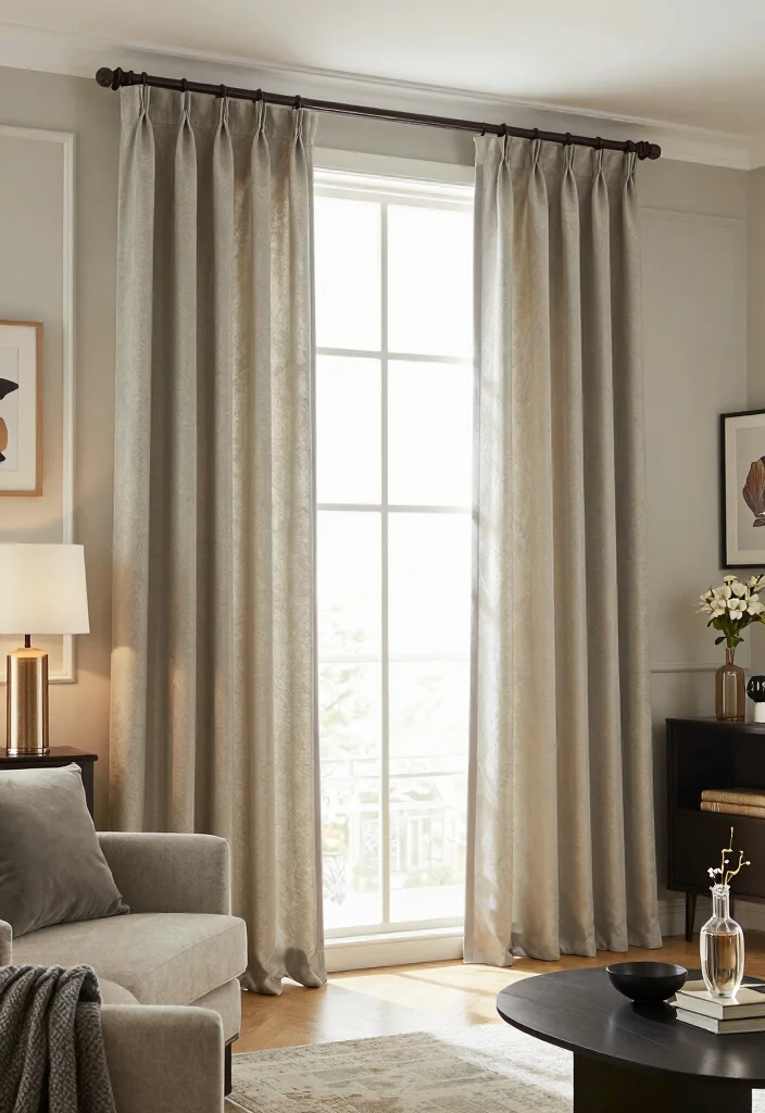 16 Curtains for Living Room Windows Ideas Stylish and Practical - 16. Custom Made Curtains 1