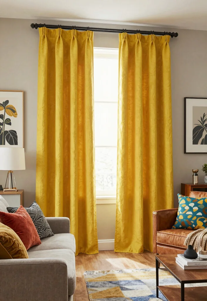 16 Curtains for Living Room Windows Ideas Stylish and Practical - 3. Recycled Polyester Curtains 1