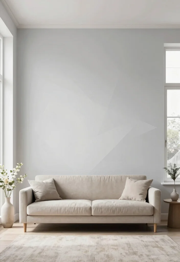 16 Geometric Wall Paint Living Room Ideas Bold Artistic Looks - 7. Minimalist Geometry: Subtle Shapes 1