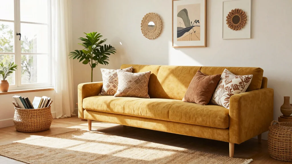 16 Mustard Sofa Living Room Ideas Trendy Warm Accents