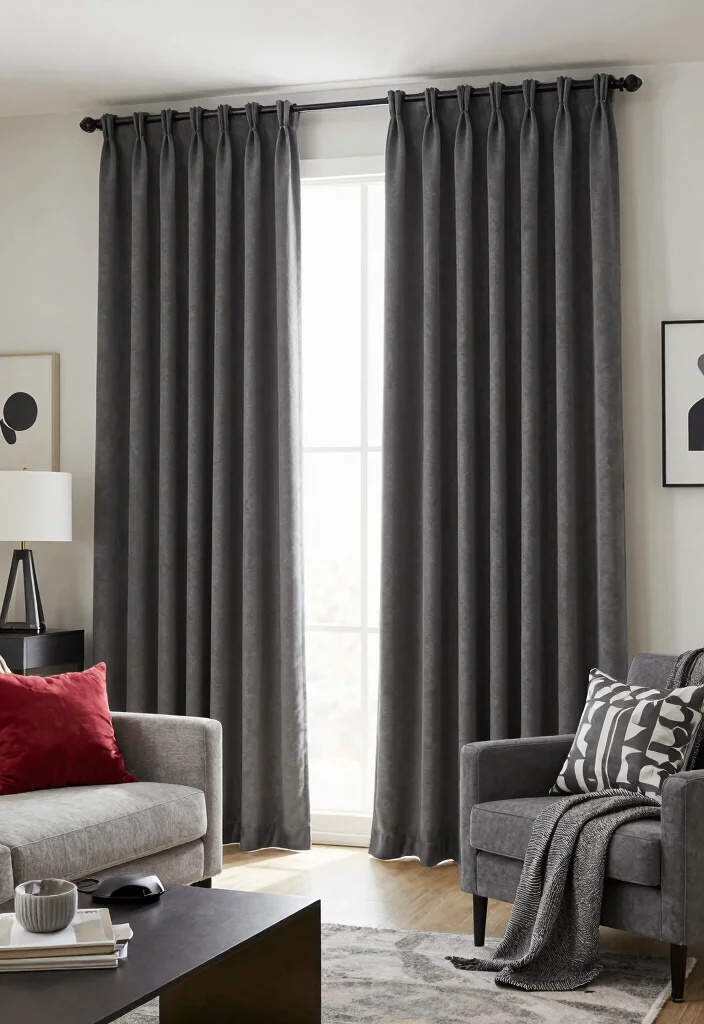 17 Dark Grey Curtains Living Room Ideas Modern and Sophisticated - Conclusion 1