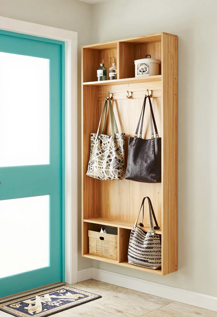 17 Living Room Wall Storage Ideas: Smart Space Saving Designs - 14. Over-the-Door Storage: Maximize Every Inch 1