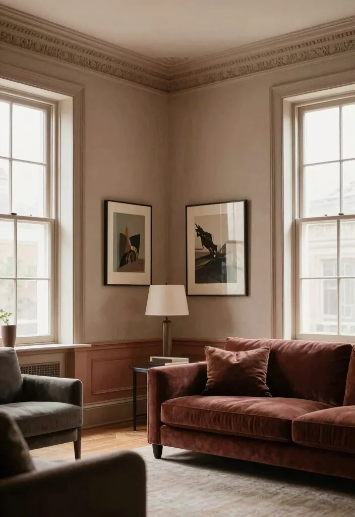 17 Molding on Walls Living Room Ideas Classic Architectural Style - 10. Layering Molding for Depth 1