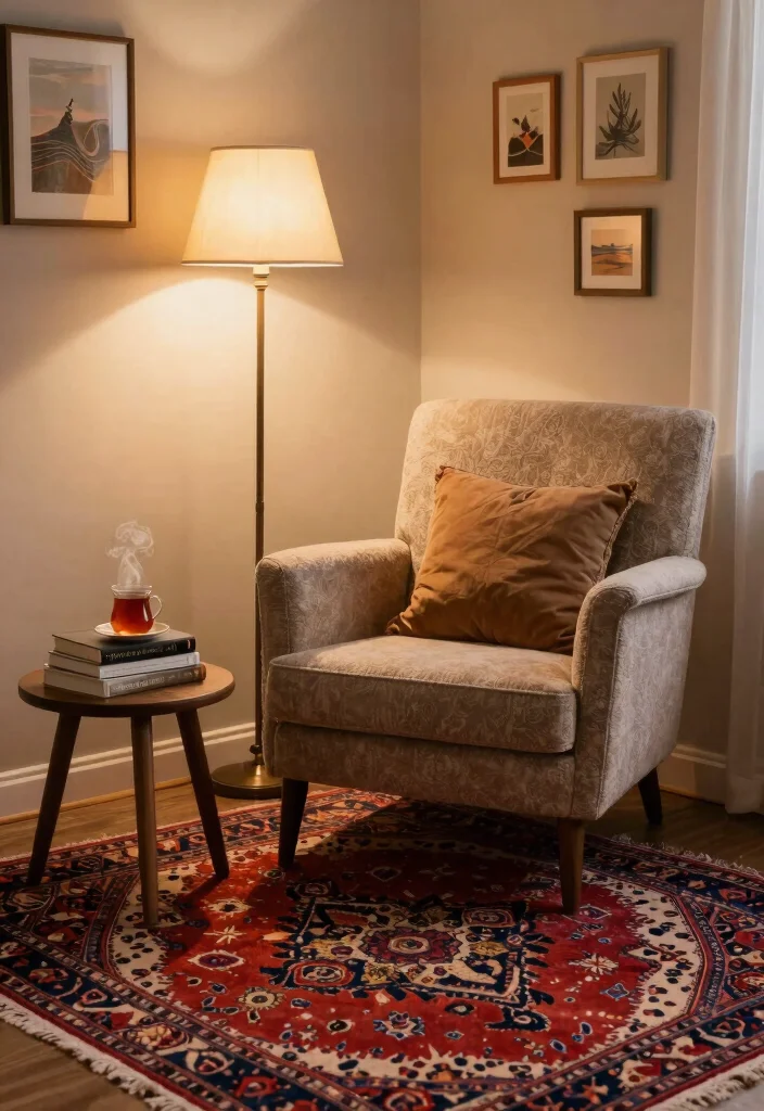 17 Turkish Rug Living Room Ideas Rich Pattern and Character - 7. Cozy Nooks with Turkish Rugs 1
