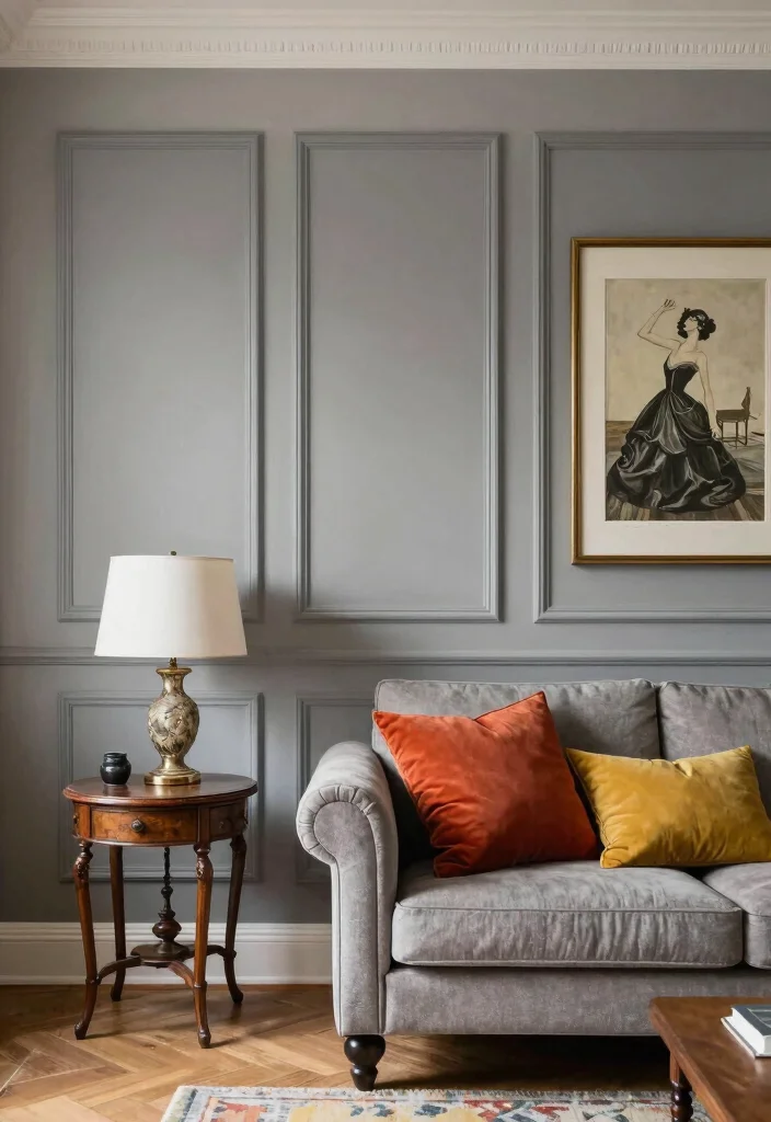 18 3D Wall Panels Living Room Ideas Modern Texture Focus - 11. Vintage Meets Modern 1