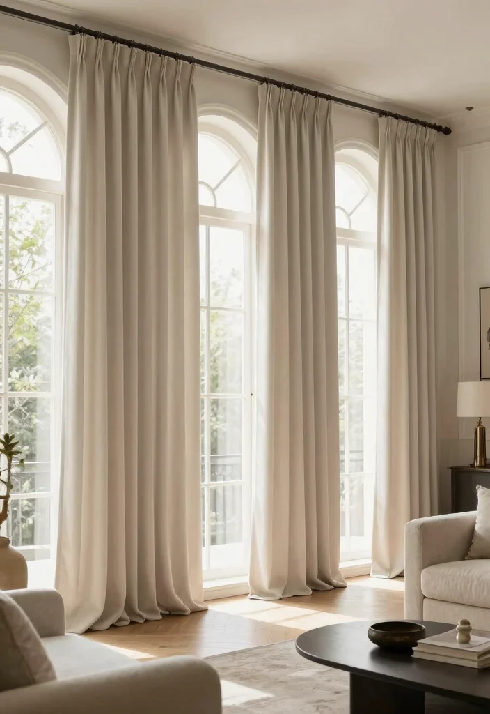 18 Best Curtains for Living Room Ideas That Elevate Any Space - 12. Custom-made Curtains 1