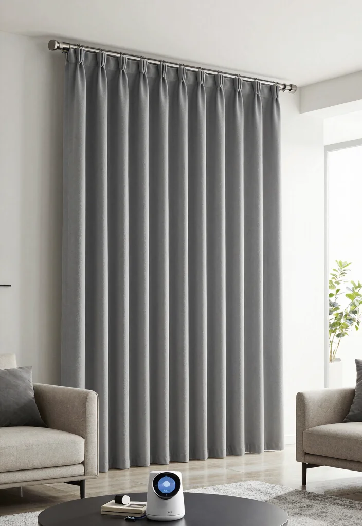 18 Best Curtains for Living Room Ideas That Elevate Any Space - 18. Smart Curtains 1