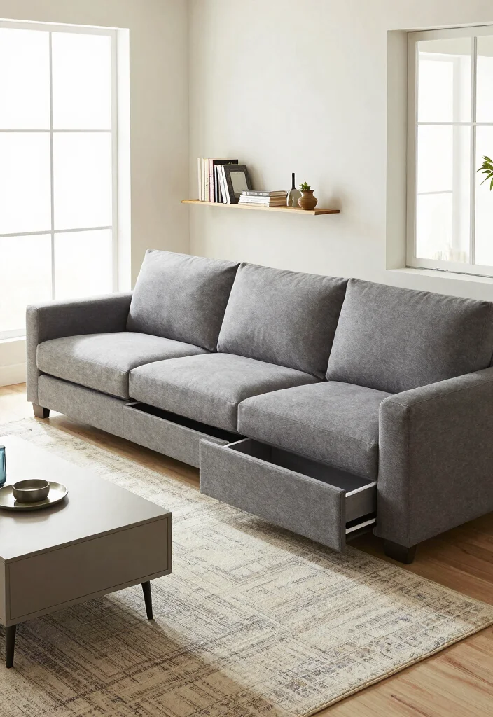 18 L Shaped Couch Living Room Ideas Perfect for Any Layout - 2. Multi-Functional Magic 1