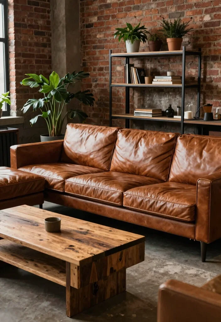 18 L Shaped Couch Living Room Ideas Perfect for Any Layout - 6. Industrial Edge 1