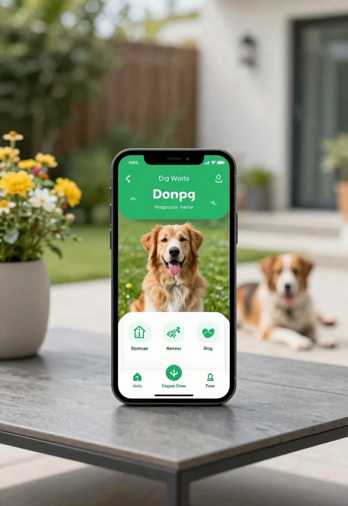 12 Backyard Dog Poop Disposal Ideas That Stay Odor-Free - 6. Dog Waste Disposal App 1