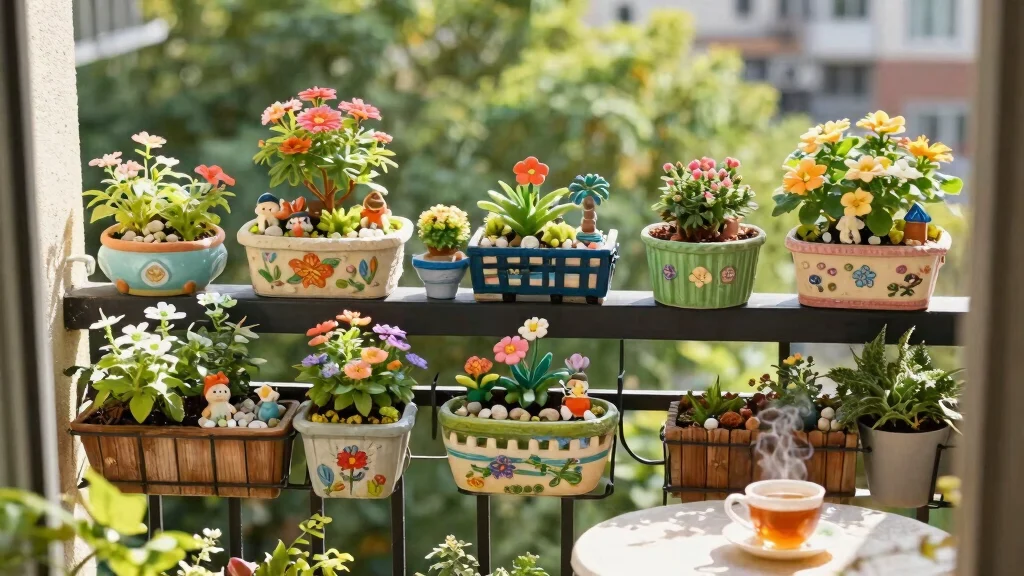 12 Fairy Garden Container Ideas That Fit on Small Balconies and Patios