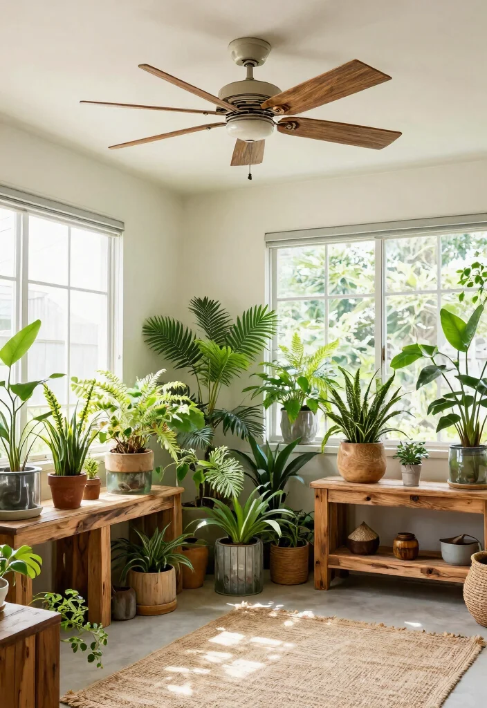 12 Flush Mount Ceiling Fan Ideas for Low Ceilings That Need Airflow - 3. Eco-Friendly Designs 1