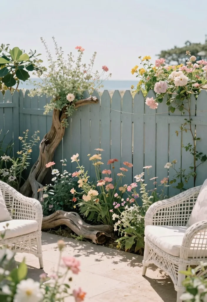 12 Grey Fence Paint Ideas That Hide Dirt and Don't Need Yearly Touch-Ups - 7. Dusty Blue Grey 1