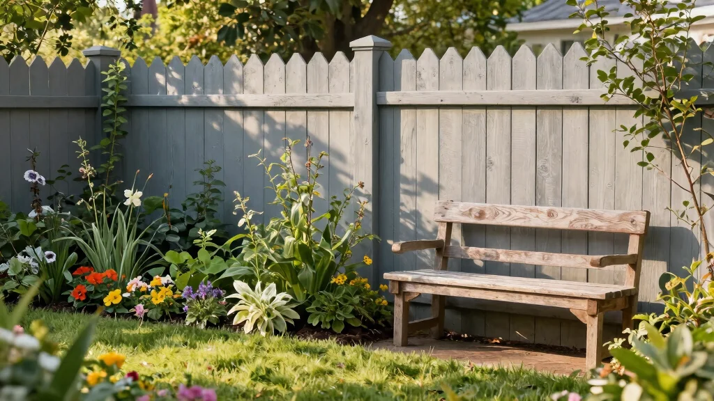 12 Grey Fence Paint Ideas That Hide Dirt and Don't Need Yearly Touch-Ups