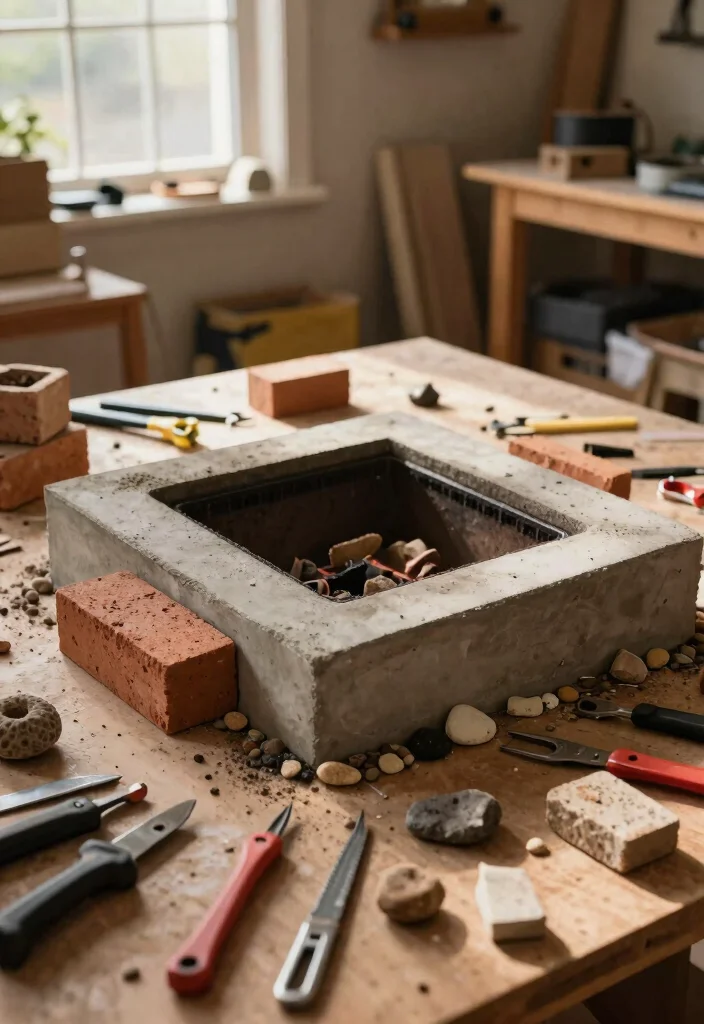 12 Indoor Fire Pit Ideas That Don't Require Venting or Permits - 3. DIY Indoor Fire Pits for Your Creative Touch 1