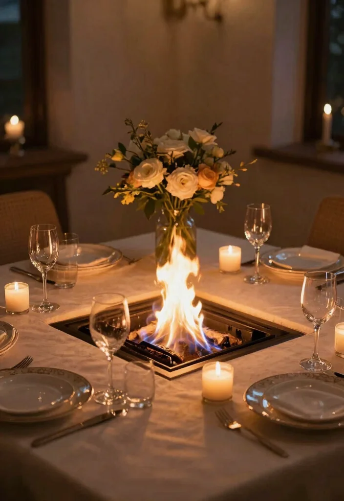 12 Indoor Fire Pit Ideas That Don't Require Venting or Permits - 4. Tabletop Fire Pits for Romantic Evenings 1