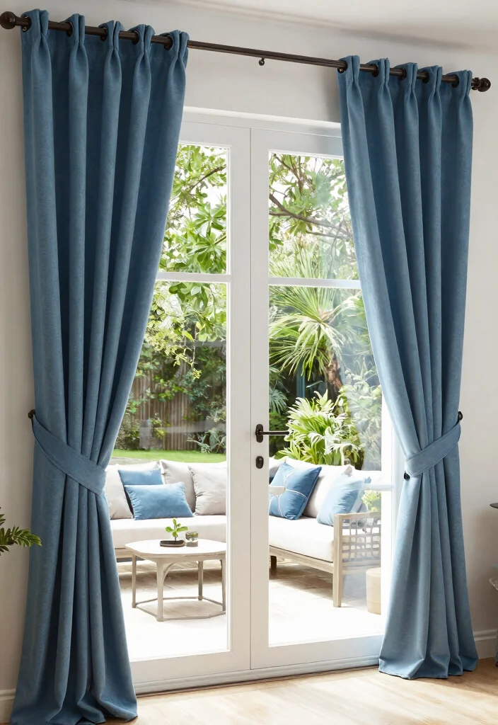12 Patio Door Curtains That Block Heat Without Looking Dated - 4. Classic Blackout Curtains 1