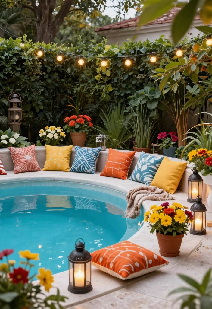 12 Swim Spa Backyard Ideas That Fit Small Yards and Tight Budgets - 10. Seasonal Decor Ideas 1