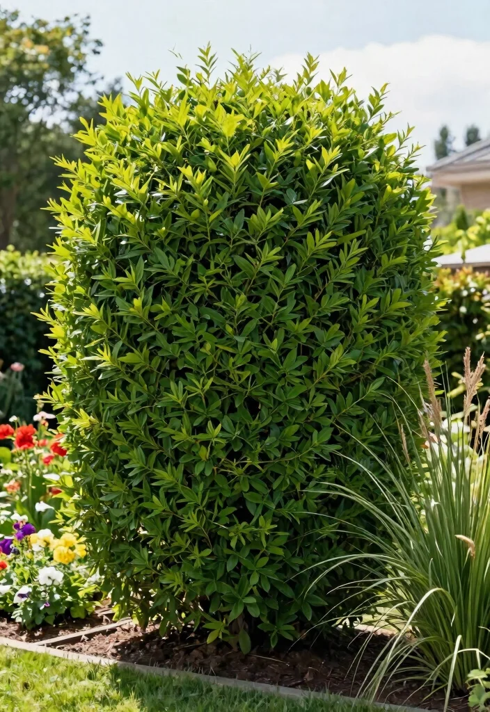 14 Backyard Fence Ideas on a Budget That Boost Curb Appeal - 6. Living Fence with Hedges 1