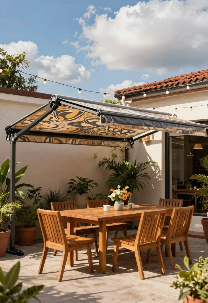 14 Cobertura de Pergola Que Resiste Lluvia y Viento Fuerte - 1. Retractable Canopy Systems 1