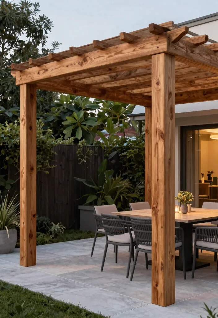 14 Cobertura de Pergola Que Resiste Lluvia y Viento Fuerte - 10. Composite Lumber Covers 1