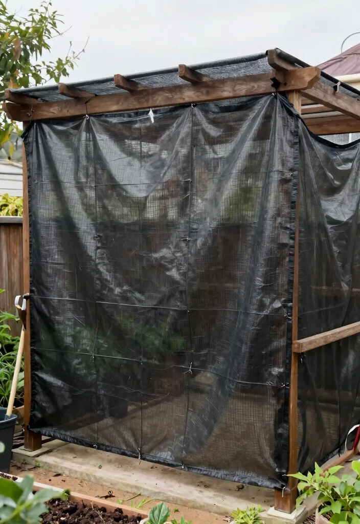 14 Cobertura de Pergola Que Resiste Lluvia y Viento Fuerte - 3. Heavy-Duty Canvas Tarps 1