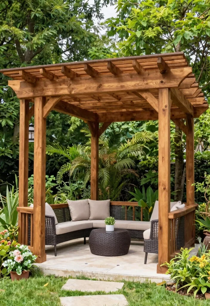 14 Cobertura de Pergola Que Resiste Lluvia y Viento Fuerte - 7. Solid Roof Structures 1