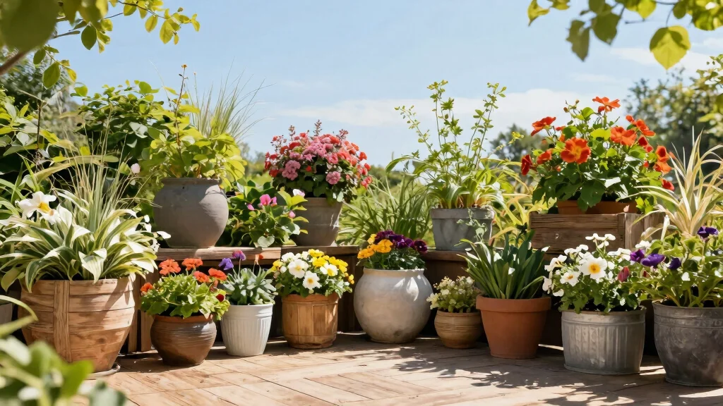 14 Large Outdoor Planter Ideas That Stay Put in Wind and Weather