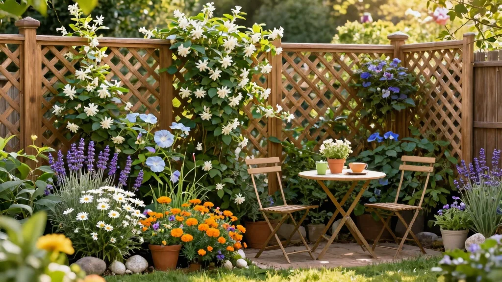 14 Lattice Privacy Fence Ideas That Block Views Fast
