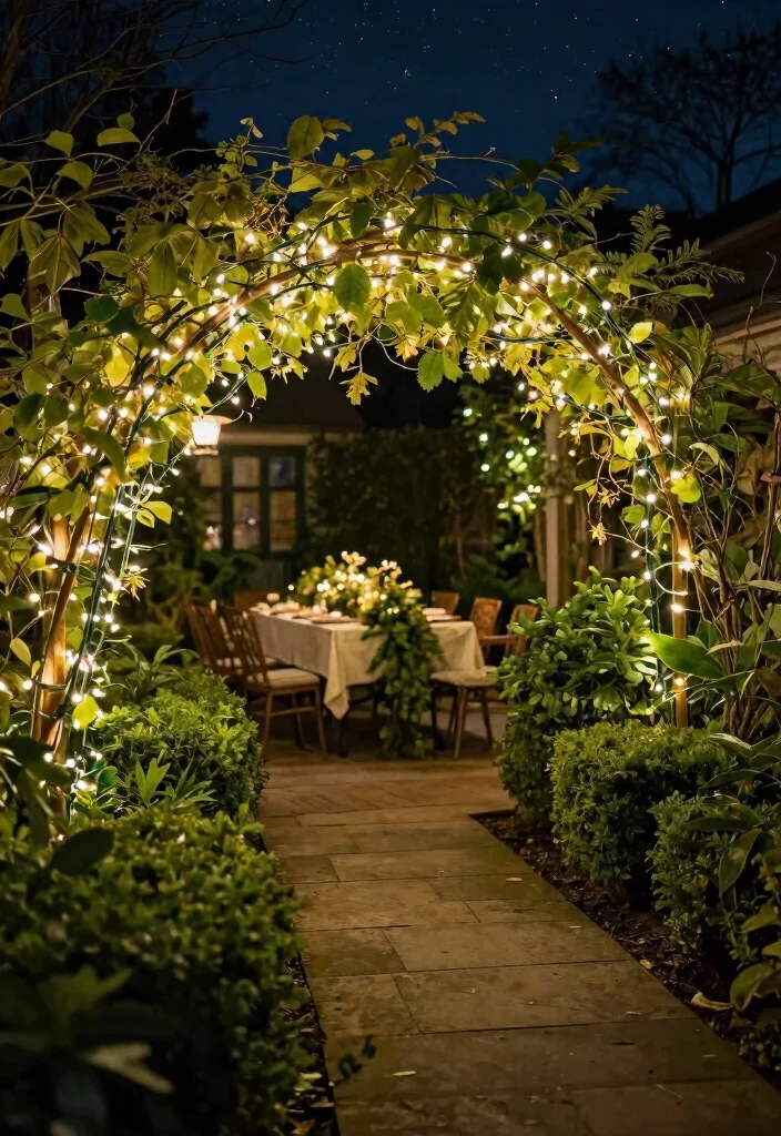 14 Outdoor Holiday Decor Ideas That Transition Through Winter - 1. Sparkling Fairy Lights 1