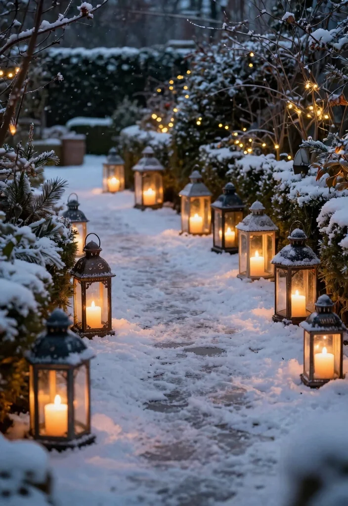 14 Outdoor Holiday Decor Ideas That Transition Through Winter - 5. Decorative Lanterns 1