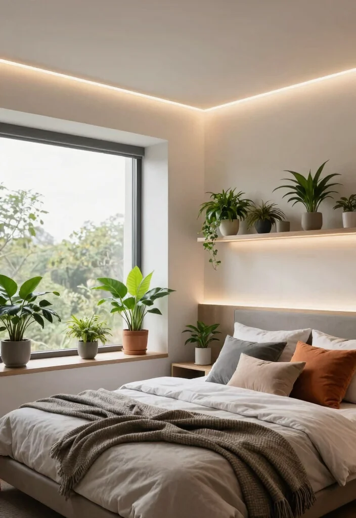 15 Bedroom Ceiling Light Ideas That Set the Mood Without Rewiring - 2. LED Strip Lighting 1