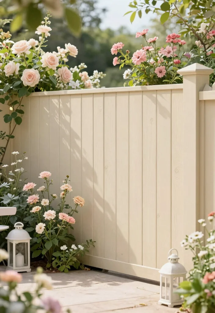 15 Cedar Fence Stain Colors That Last Without Annual Touch-Ups - 12. Soft Beige 1