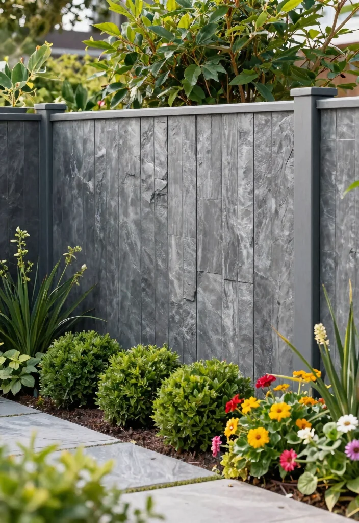 15 Cedar Fence Stain Colors That Last Without Annual Touch-Ups - 3. Slate Gray 1