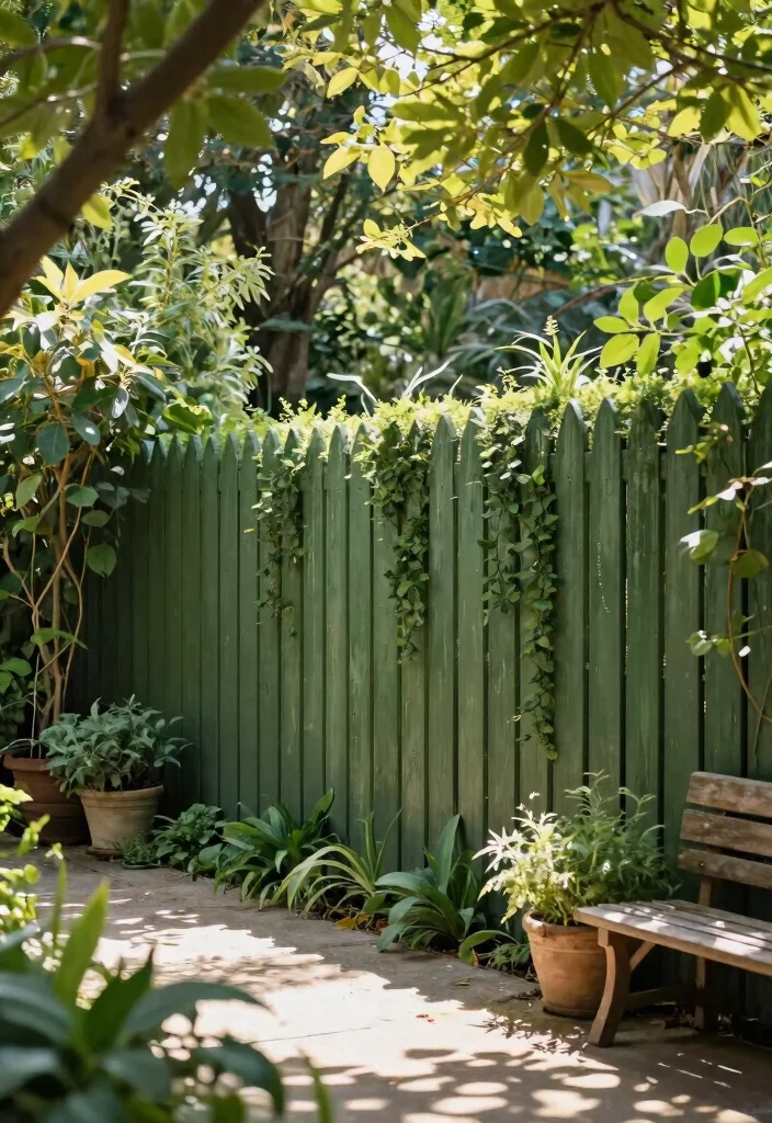 15 Cedar Fence Stain Colors That Last Without Annual Touch-Ups - 7. Olive Green 1