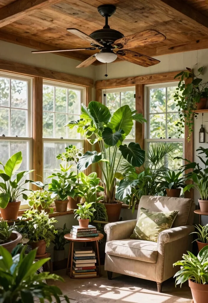 15 Farmhouse Style Ceiling Fan Ideas That Don't Look Cheap - 1. Classic Barnwood Fan 1