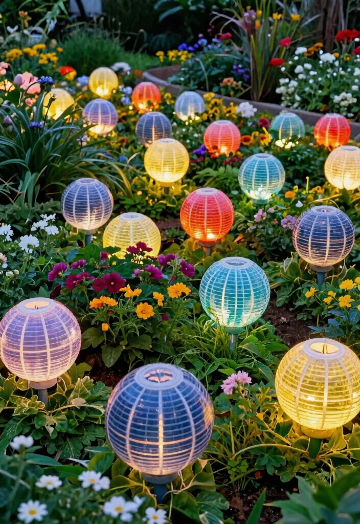 15 Outdoor Patio Lights That Install Without Hardwiring - 10. Decorative Solar Balls 1