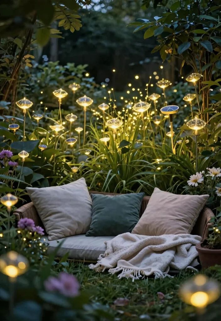 15 Outdoor Patio Lights That Install Without Hardwiring - 12. Solar Firefly Lights 1