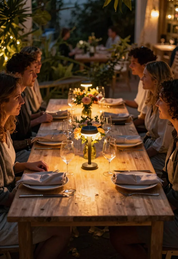 15 Outdoor Patio Lights That Install Without Hardwiring - 13. Solar Table Lights 1