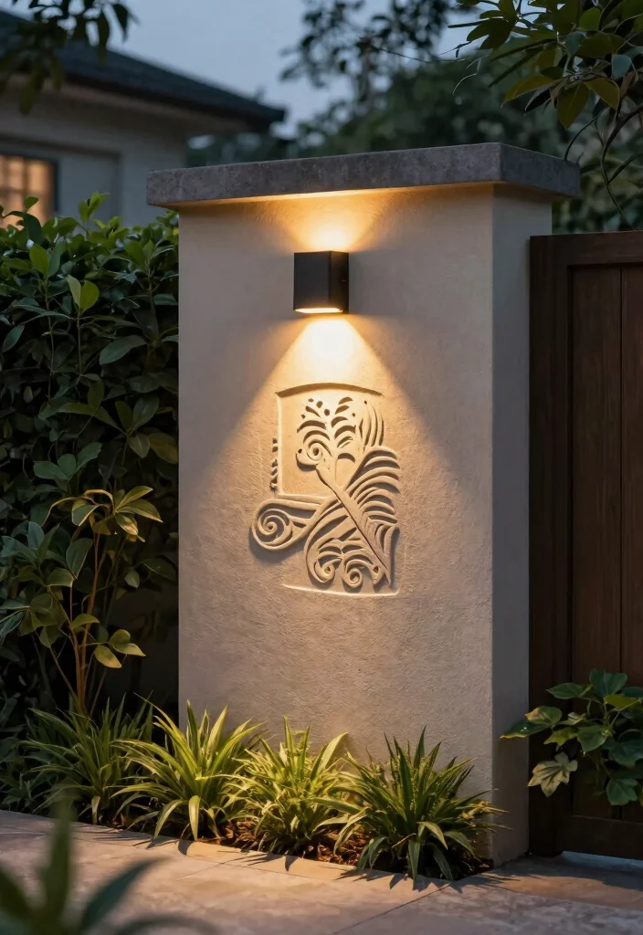 15 Outdoor Patio Lights That Install Without Hardwiring - 14. Solar Wall Art Lights 1