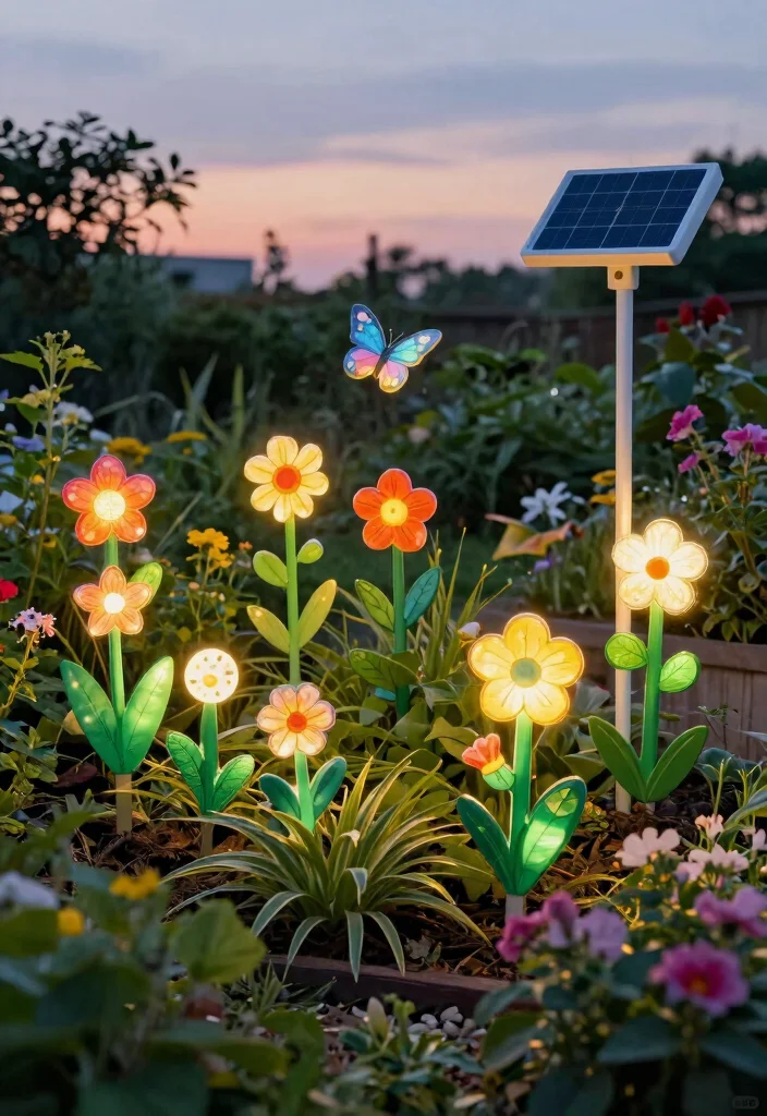 15 Outdoor Patio Lights That Install Without Hardwiring - 3. Solar Garden Stakes 1