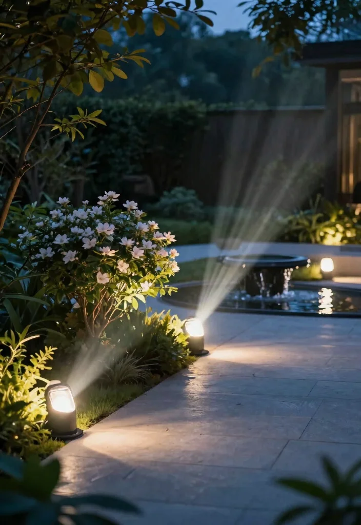 15 Outdoor Patio Lights That Install Without Hardwiring - 4. Waterproof LED Spotlights 1