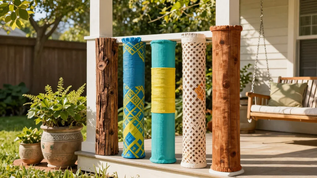 15 Porch Column Wraps That Hide Damage and Weather Wear