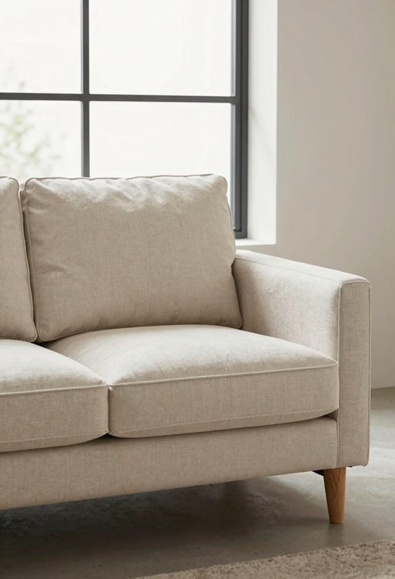 compact loveseat and two seater weights vary greatly