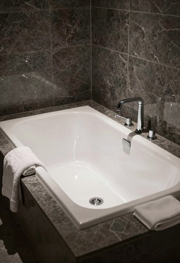 customizable spa like drop in tubs