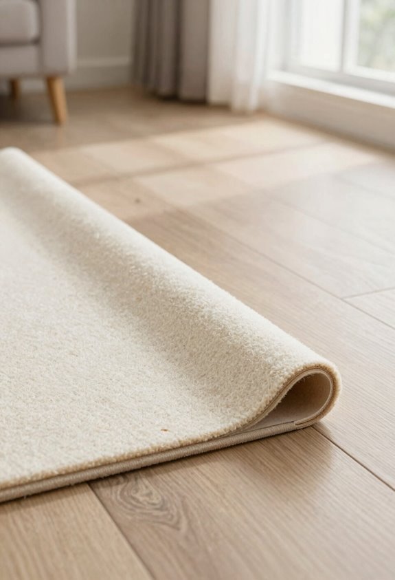 dense felt cushioning rubber free protection